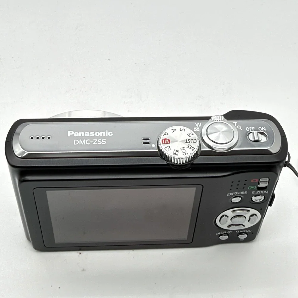 Panasonic Lumix DMC-ZS5 12.1MP 12x Zoom Digital Camera Black DMC-ZS5K